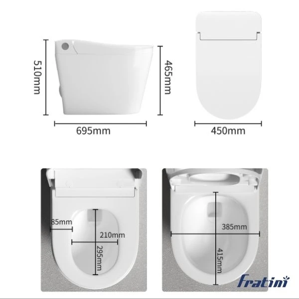 Bồn cầu liền khối Fratini Verona 39010108