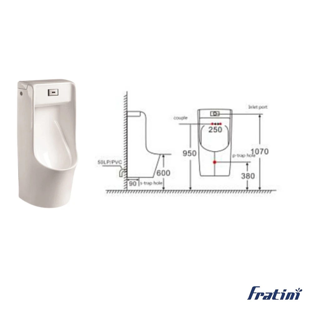 Bồn tiểu nam Fratini Milan 39010115