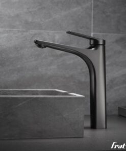 vòi chậu rửa mặt Fratini Gray Basin model 39040109GY