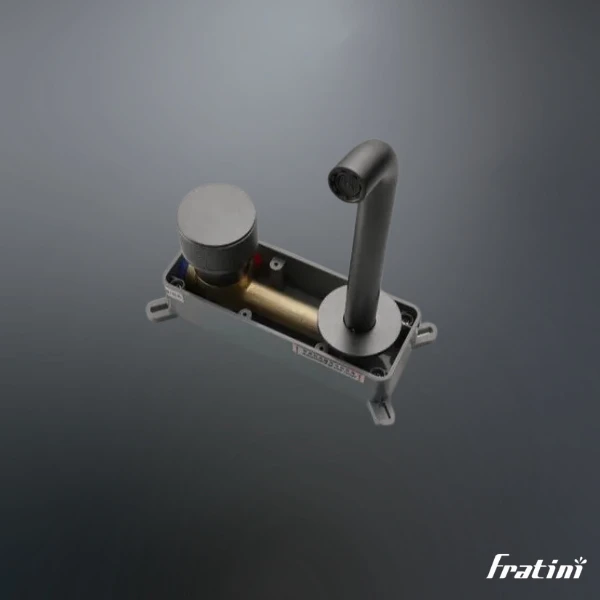 Vòi chậu rửa mặt âm tường Fratini 39041602BK