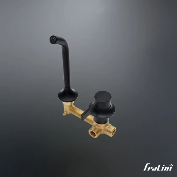 Vòi chậu rửa mặt âm tường Fratini 39041615BK