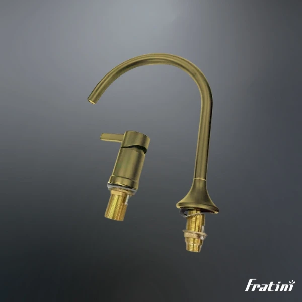 vòi rửa mặt lắp bàn đá nóng lạnh Fratini 39041723GL