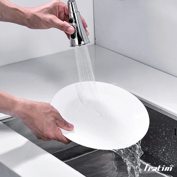 vòi bếp dây rút Fratini Mixer model 39090603