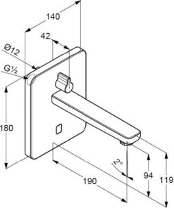 ban-ve-ky-thuat-voi-rua-lavabo-cam-ung-kludi-3850005