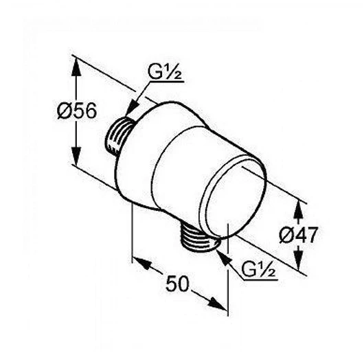 cut-noi-sen-am-tuong-kludi-6306005-00-ban-ve-ky-thuat